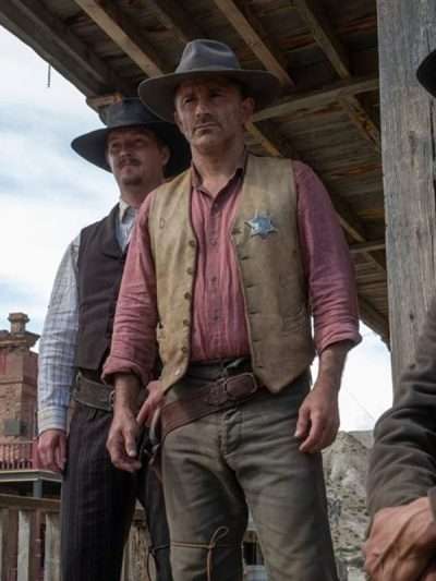 TV Series That Dirty Black Bag Henry Brown Leather Vest