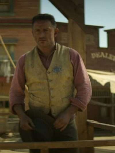 TV Series That Dirty Black Bag Henry Brown Leather Vest
