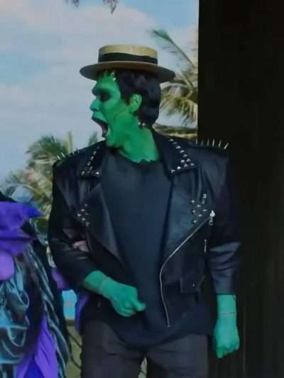 Jeff Daniel Phillips The Munsters Black Leather Jacket
