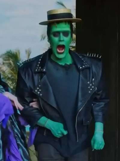 Jeff Daniel Phillips The Munsters Black Leather Jacket