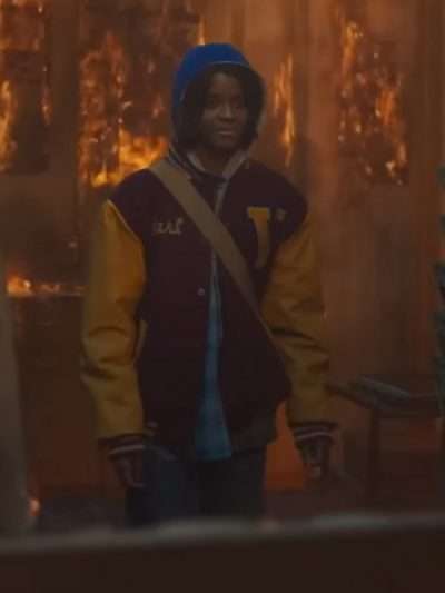 "Letitia Wright The Silent Twins Varsity Jacket "