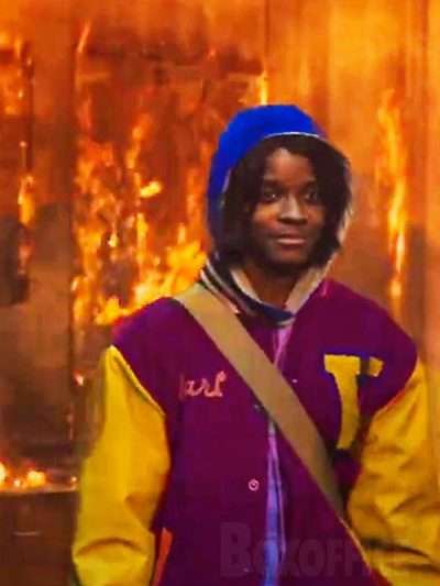 "Letitia Wright The Silent Twins Varsity Jacket "