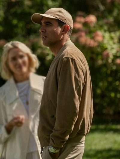 Bobby Cannavale The Watcher Brown Suede Leather Jacket