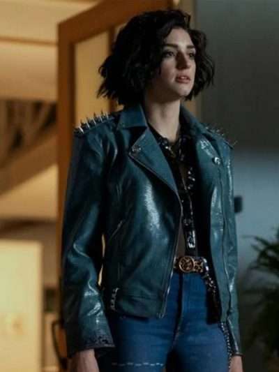 The Imperfects Tilda Webber Black Leather Jacket