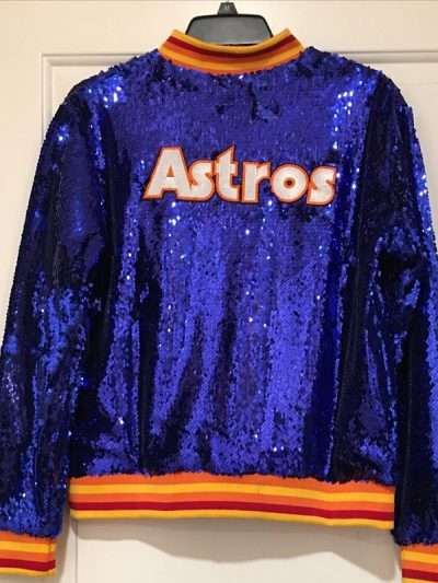Houston Astros Sequin Blue Jacket