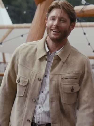 Jensen Ackles Big Sky Suede Leather Jacket