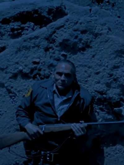 Zahn McClarnon Dark Winds Brown Cotton Jacket