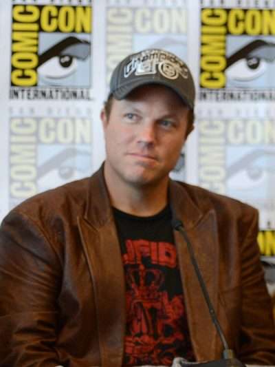 Adam Baldwin Firefly Brown Leather Blazer