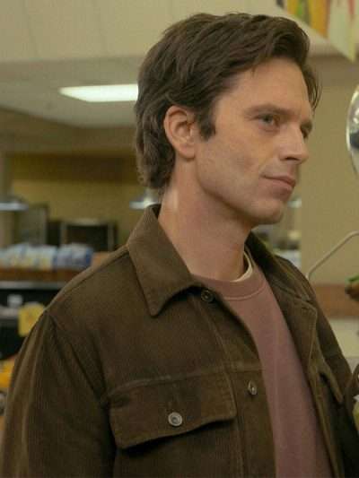 Sebastian Stan Fresh Corduroy Jacket