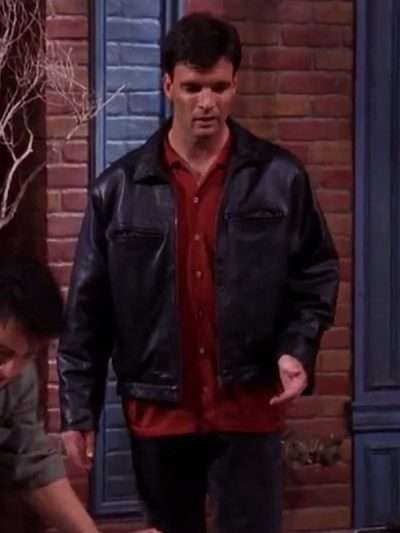 Kevin Ruf Friends Black Leather Jacket