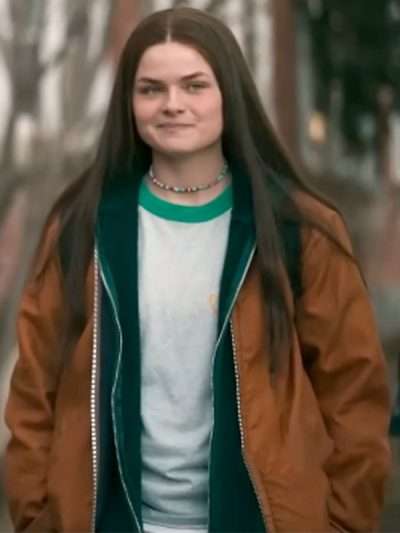 Railey Gilliland High School Brown Cotton Jacket