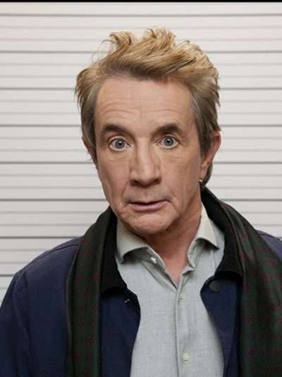 Martin Short Only Murders in the Building Blue Cotton Jacket