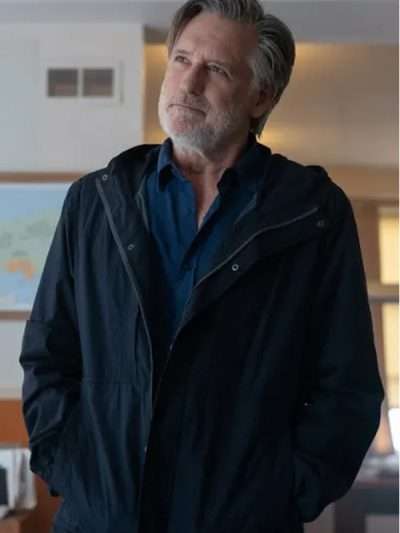 Bill Pullman The Sinner Black Hooded Jacket