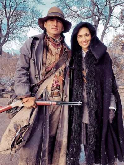 Eugene Brave Rock Wonder Woman Black Leather Coat