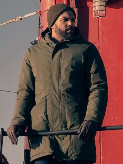 O-T Fagbenle The Handmaid's Tale Green Hooded Jacket