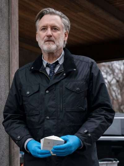 Bill Pullman The Sinner Black Cotton Jacket
