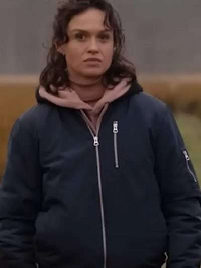 Holly Mae Brood The Takeover Blue Jacket