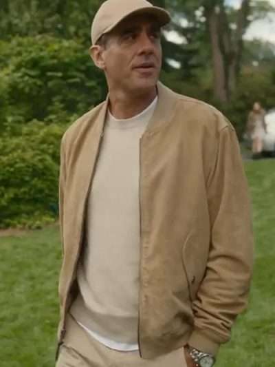 Bobby Cannavale The Watcher Brown Suede Leather Jacket