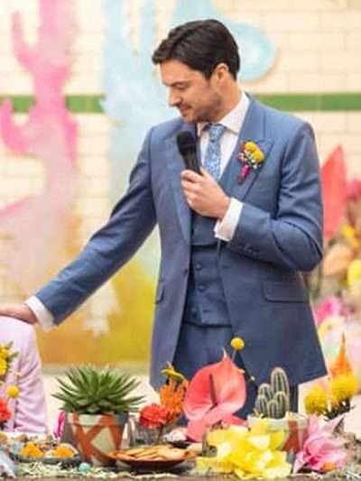 Gavin Drea Wedding Season Blue Suite