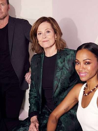 Sigourney Weaver Avatar The Way of Water Movie Event Green Blazer