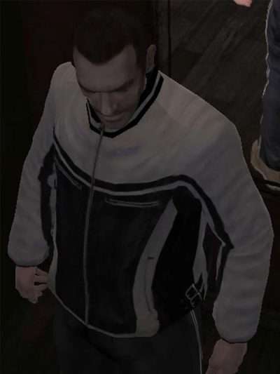 Video Game GTA IV Albanian Leather Jacket