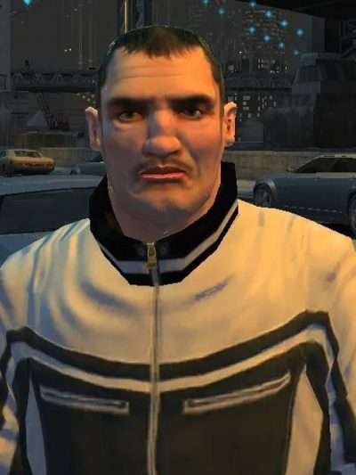 Video Game GTA IV Albanian Leather Jacket