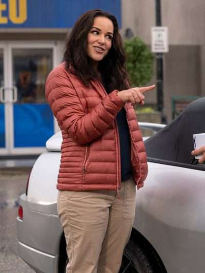 Melissa Fumero Blockbuster Puffer Jacket