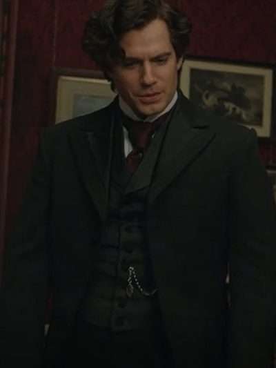Henry Cavill Enola Holmes 2 Wool Coat