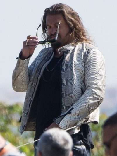 Jason Momoa Fast X Snake Print Jacket