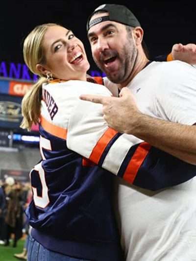 ALCS Kate Upton Houston Astros Bomber Jacket