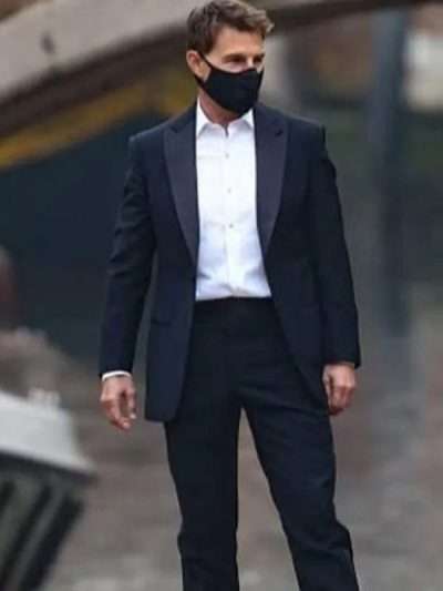 Tom Cruise Mission: Impossible - Dead Reckoning Black Suit