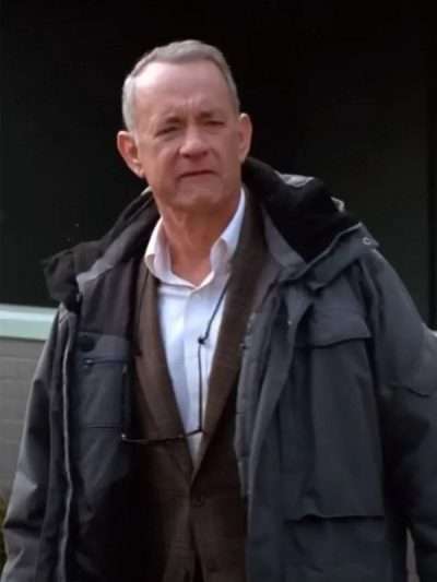 Tom Hanks A Man Called Otto Grey Jacket