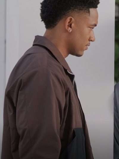 Peyton Alex Smith All American Homecoming Brown Jacket