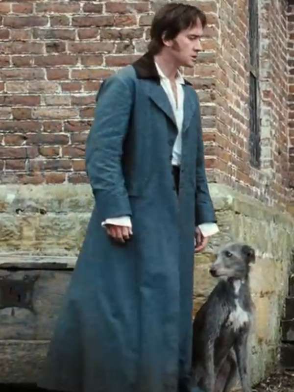 Pride & Prejudice Mr. Darcy Grey Trench Coat