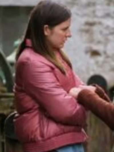 Alexandra Hannant Ridley Pink Puffer Jacket