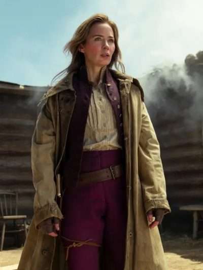 Emily Blunt The English Beige Trench Coat