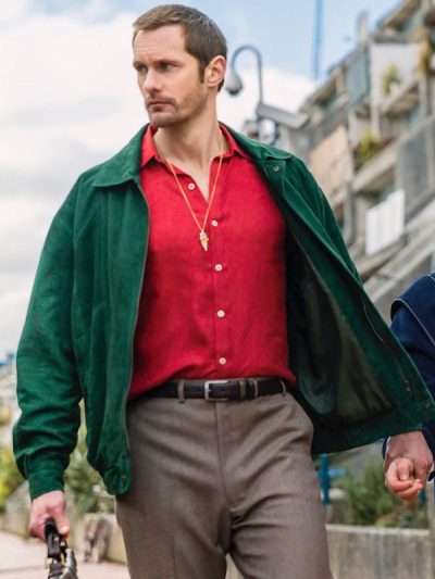 Alexander Skarsgår The Little Drummer Girl Green Jacket