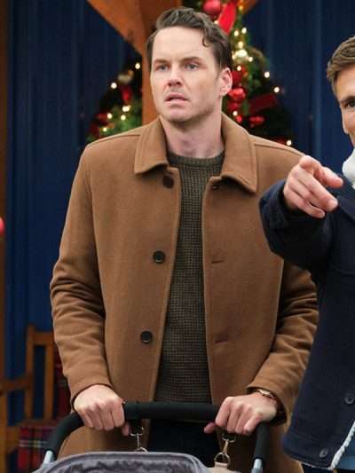 Paul Campbell Three Wise Men and a Baby Brown Wool Jacket