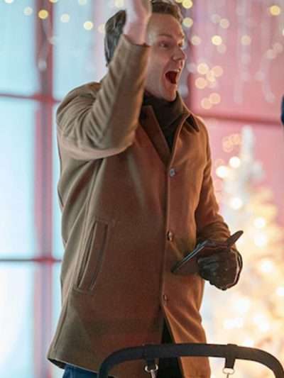 Paul Campbell Three Wise Men and a Baby Brown Wool Jacket