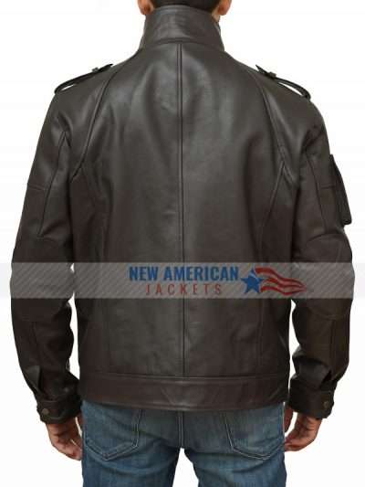 Agent Tom Clancy’s The Division Brown Leather Jacket