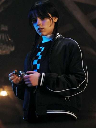 Wednesday 2022 Jenna Ortega Black Jacket