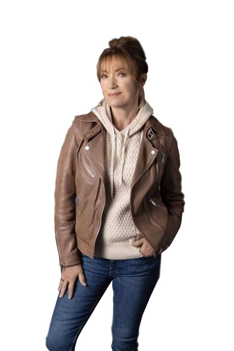 Harry Wild S01 Jane Seymour Leather Jacket