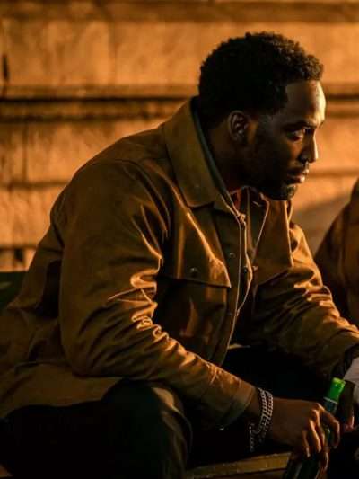 John Wick Chapter 4 2023 Shamier Anderson Brown Jacket