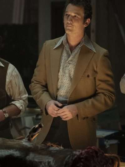 Miles Teller The Offer Brown Blazer