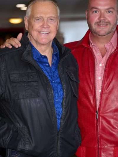 Lee Majors Renegades Black Leather Jacket