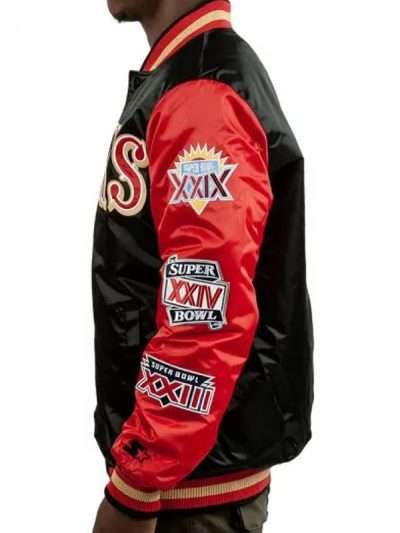 San Francisco Champs Patches 49ers Jacket