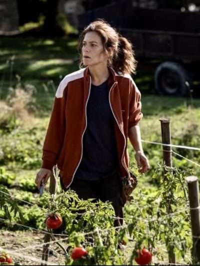 Marina Foïs The Beasts Brown Jacket