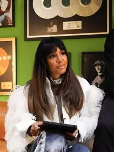 Kelly Rowland The Equalizer White Jacket