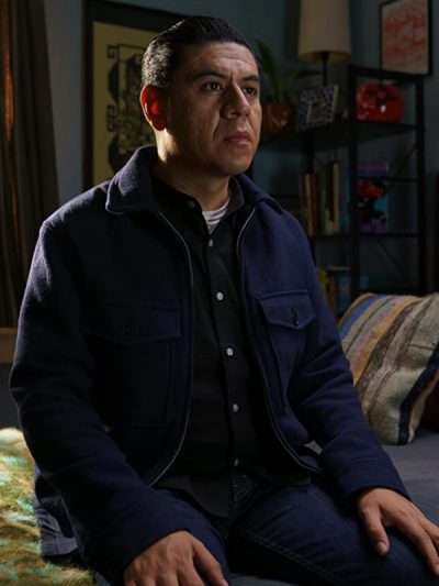 Chris Estrada This Fool Blue Wool Jacket