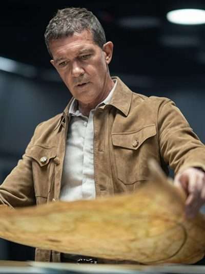 Antonio Banderas Uncharted Suede Leather Jacket